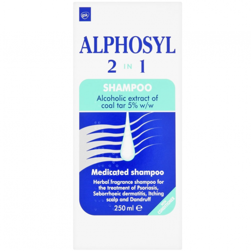 Alphosyl 2-in-1 Shampoo (Alcohol Extract Of Coal Tar 5%) 250ML