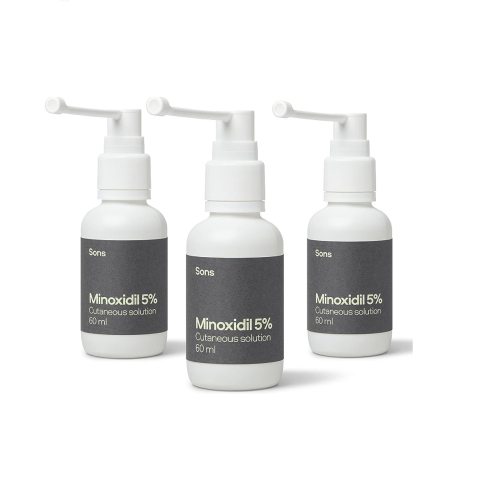 Minoxidil 5% Cutaneous Solution 60ML