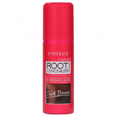 Systeme Dark Brown Instant Root Concealer Spray