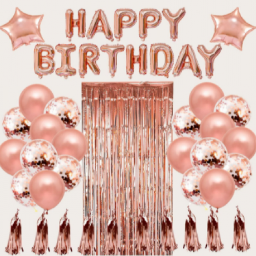 Birthday Decorative Balloon Set 13pcs