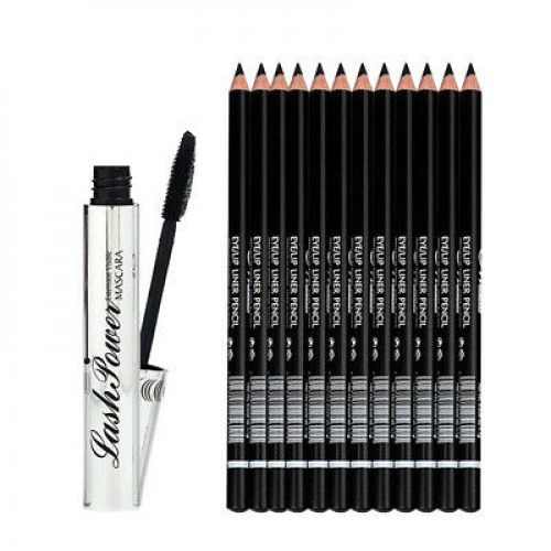 Derma V10 Black Mascara With Eye Liner Pencil 10ML