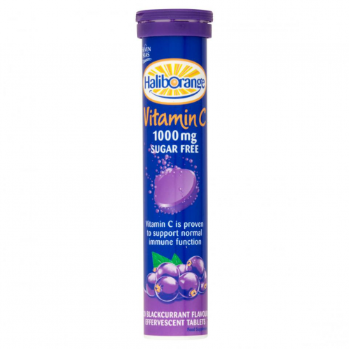 Haliborange Vitamin C 1000mg Effervescent - Blackcurrant Flavour 20S
