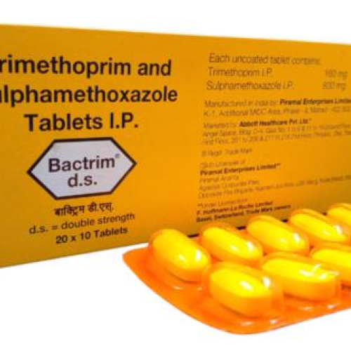 Bactrim DS (Sulfamethoxazole & Trimethoprim) Tablets (20x10) 200S
