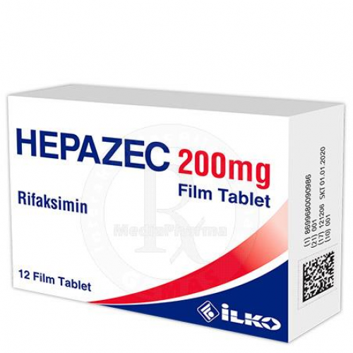 Hepazec 200MG Tablets 12S
