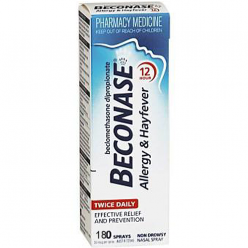 Beconase 50mcg Aqueous Nasal Spray 180D