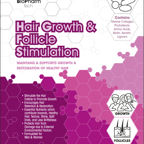 Hair Growth & Follicle Stimulation Tablets 7S x 10 Pouches