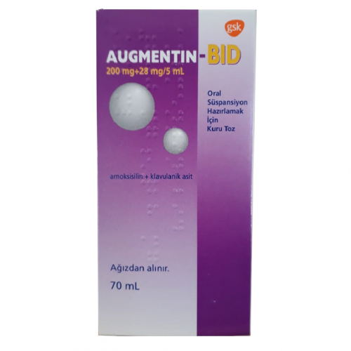 Augmentin-BID 228mg/5ml Syrup 70ml