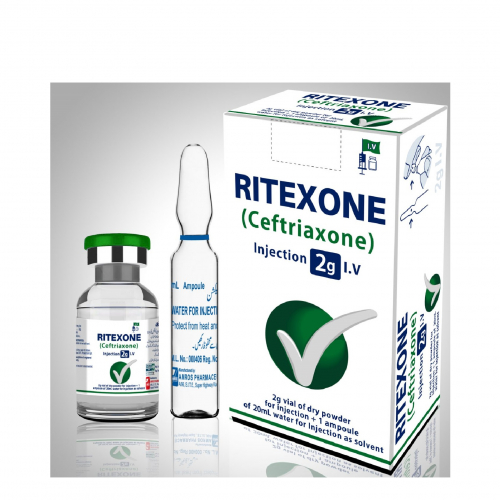 Ceftriaxone 2g Powder For Solution For Injection Vial 1S