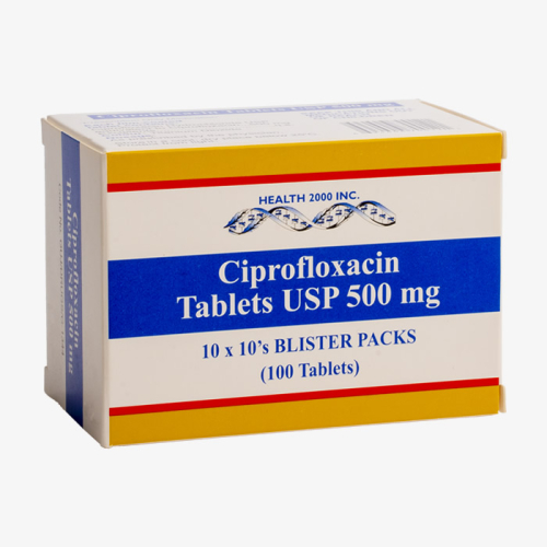 Ciprofloxacin 500mg F/C Tablets 100S