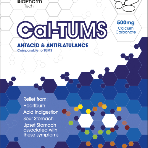Cal-TUMS Chewable Tablets 10S X 10 Pouches