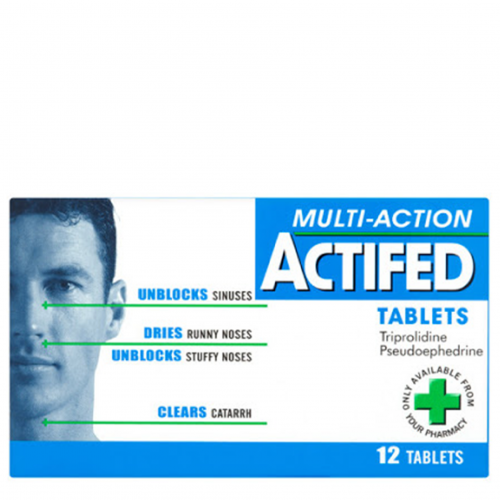 Actifed Multi ActionTablets 12S